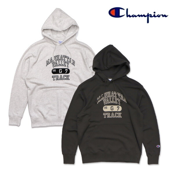 はやりっ子/Champion C3-C123 フーデッドスウェットシャツ 25FW 第一義的 パーカー フーディー 長袖 メンズ レディース トップス ボンネット ティーシャツ ロゴタイプ 心地好い 刷り上げる オフブラック オートミール【貨物輸送無料】