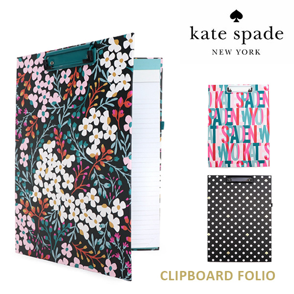 kate spade clipboard folio