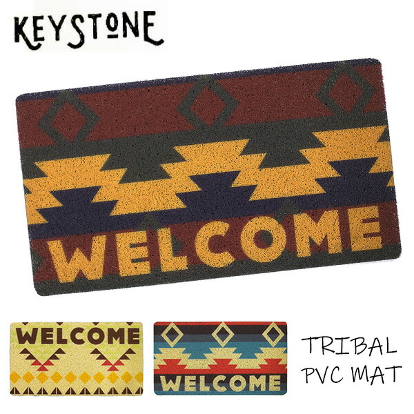 楽天市場】キーストーン/KEY STONE (IN0491) ウェルカムコイヤーマット 玄関マット WELCOMA MAT ナチュラル カフェ風  おしゃれ【あす楽】アンソロポロジー風 : LuLu Garden