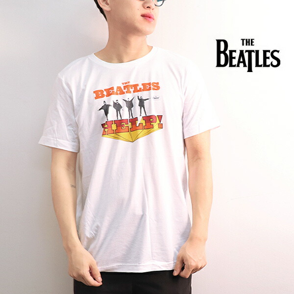 BEATLES HELP! ビートルズプリントTシャツ ホワイト MARY QUANT ONLINE SHOP｜マリークヮントオンラインショップ