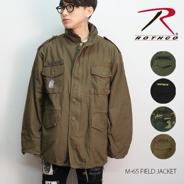 楽天市場】ロスコ 【Rothco】 VINTAGE M-65 FIELD JACKET