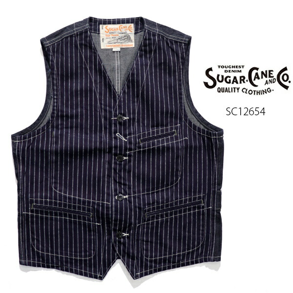SUGAR CANE シュガーケーン ベスト メンズ 9oz.SC12654 L 楽天市場】SUGARCANE シュガーケーン #SC12654 9oz