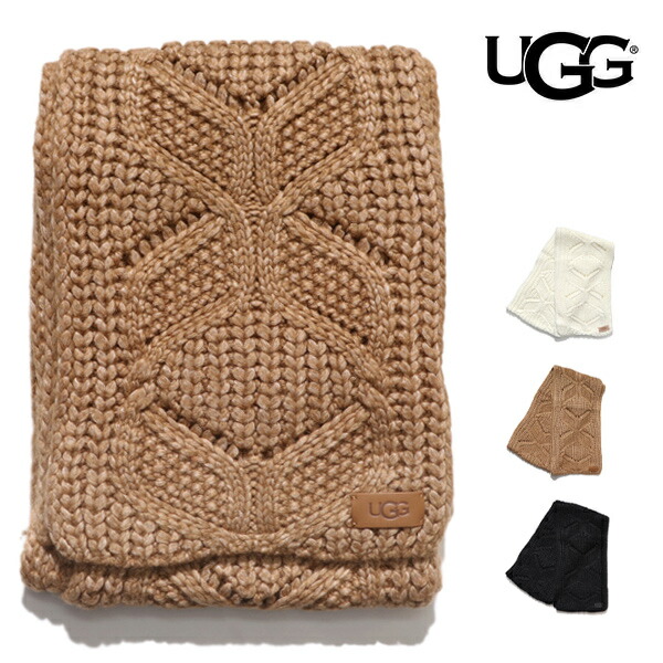 【新品未使用、タグ付き】UGGフラッフ スカロップド スカーフ UGG® 公式【 UGGフラッフ スカロップド スカーフ|UGGfluff