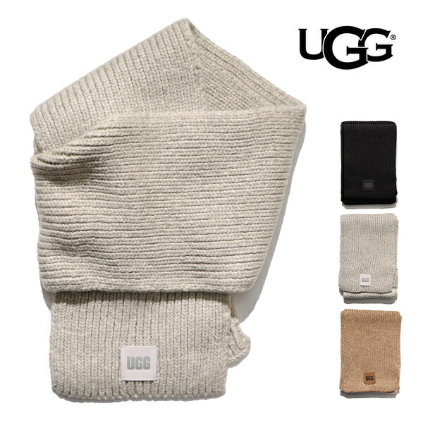 楽天市場】アグ【UGG】101106 Chunky Rib Scarf チャンキー リブ