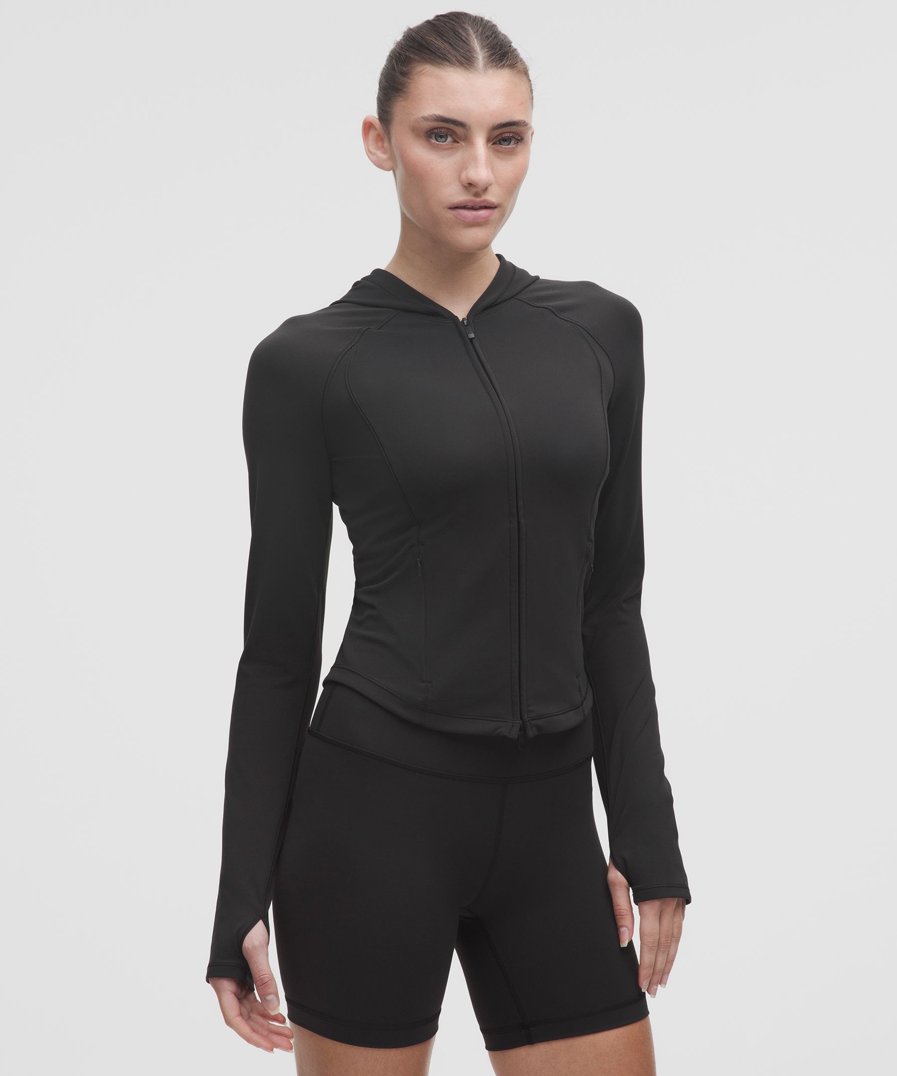 [公式] ルルレモン lululemon 女性 Wunder Train フルジップジャケット - フーディー＆スウェットシャツ - ハイキング｜ルルレモン 公式ショップ