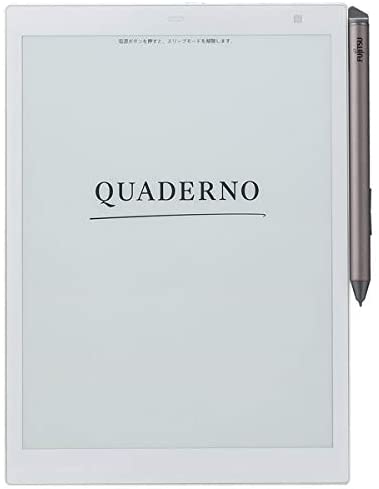 電子ペーパー QUADERNO（クアデルノ）A5サイズ (FMV-DPP04 