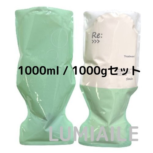 楽天市場】【業務用サイズ セット】 Re: Platinum シャンプー 1000ml
