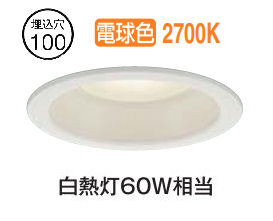 楽天市場】大光電機 屋内・屋外兼用ベースダウンライト DDL6132WW COB