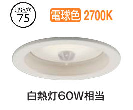 楽天市場】大光電機 屋内・屋外兼用ベースダウンライト DDL6223YWG COB