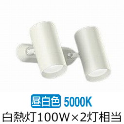 大光電機 直付型スポットライト 屋内用 逆位相調光タイプ DSL5330WWG 調光器別売 工事必要