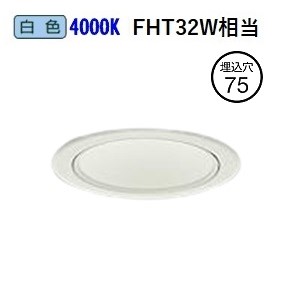 大光電機 落ち込むともし火（ワット数別売） LZD93504NWB 工事已むを得ず