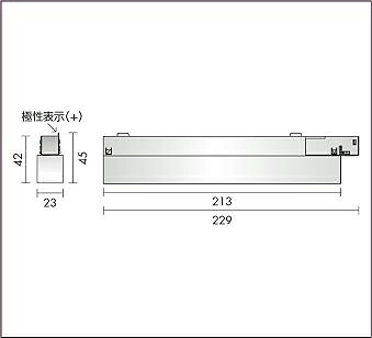 大光電機 DC48V配管専用ワット数 TP-VL033B 浅型/深型同じよう 黒