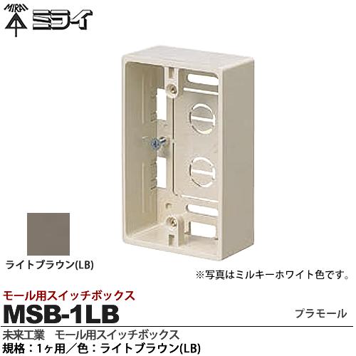 楽天市場】【未来工業】ミライモール用スイッチボックス