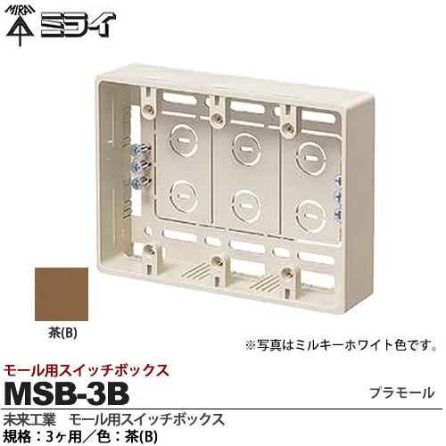 楽天市場】【未来工業】ミライ深形モール用スイッチボックス