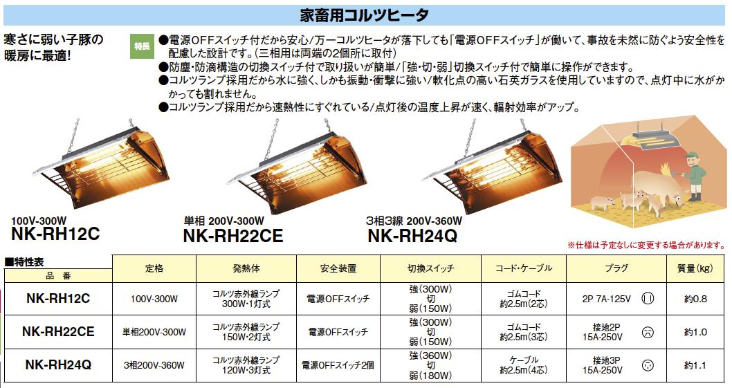 最も優遇 Panasonic 2台 家畜用コルツヒーター NK-RH22CE パナソニック モールのページ Panasonic 2個 ヒーター 畜産 ペット用品