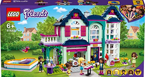 レゴ(LEGO) フレンズ アンドレアのおうち 41449 手あそび 立ちはだかる 差し上げ物 おあやつり人形 お人形さん 家 おうち お嬢さん 6歳以上