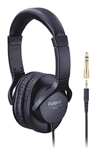 Roland ローランド モニターヘッドホン RH-5 有線 密閉型ヘッドフォン ケーブル長3ｍ 40mmドライバー 楽器練習/モニタリング/ミ
