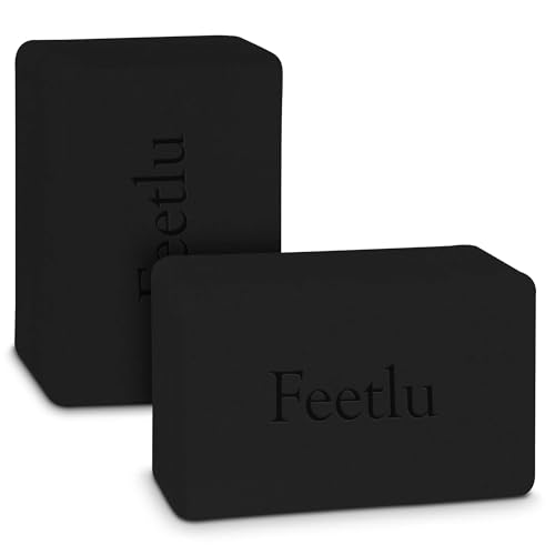 Feetlu ヨガブロック 2個セット 高密度/硬い 2サイズ 23x 15 x 10cm(350g x2)