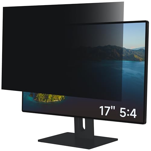 17インチ 5:4 プライバシーフィルター ブルーライトカット PCフィルター 反射防止 覗き見防止 両面使用 PCモニター用 のぞき見防止フィ