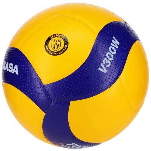 ミカサ(MIKASA) 排球 5号 インターナショナルお墨付き球 検見球 原則として・分科大学・上級高等学校 黄色/青碧 V300W とき勧める内圧0.3(kgf/?)