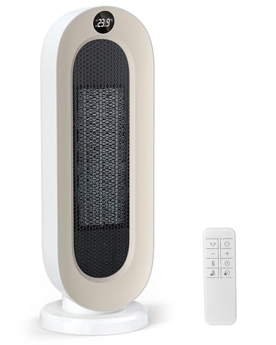 『2025冬新型』 セラミックヒーター ECO知能恒温 節電対策 セラミックファンヒーター 暖房器具 省エネ 電気 首振り 3段階温度調整 80