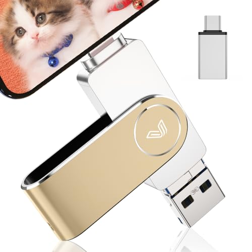 2024年御出座し4インチ1 iPhone相応う USB記憶装置 128GB iPad相応う usb記憶装置 高速道路 資料うしろ押し スマホ 静電容量機能不全取り止める