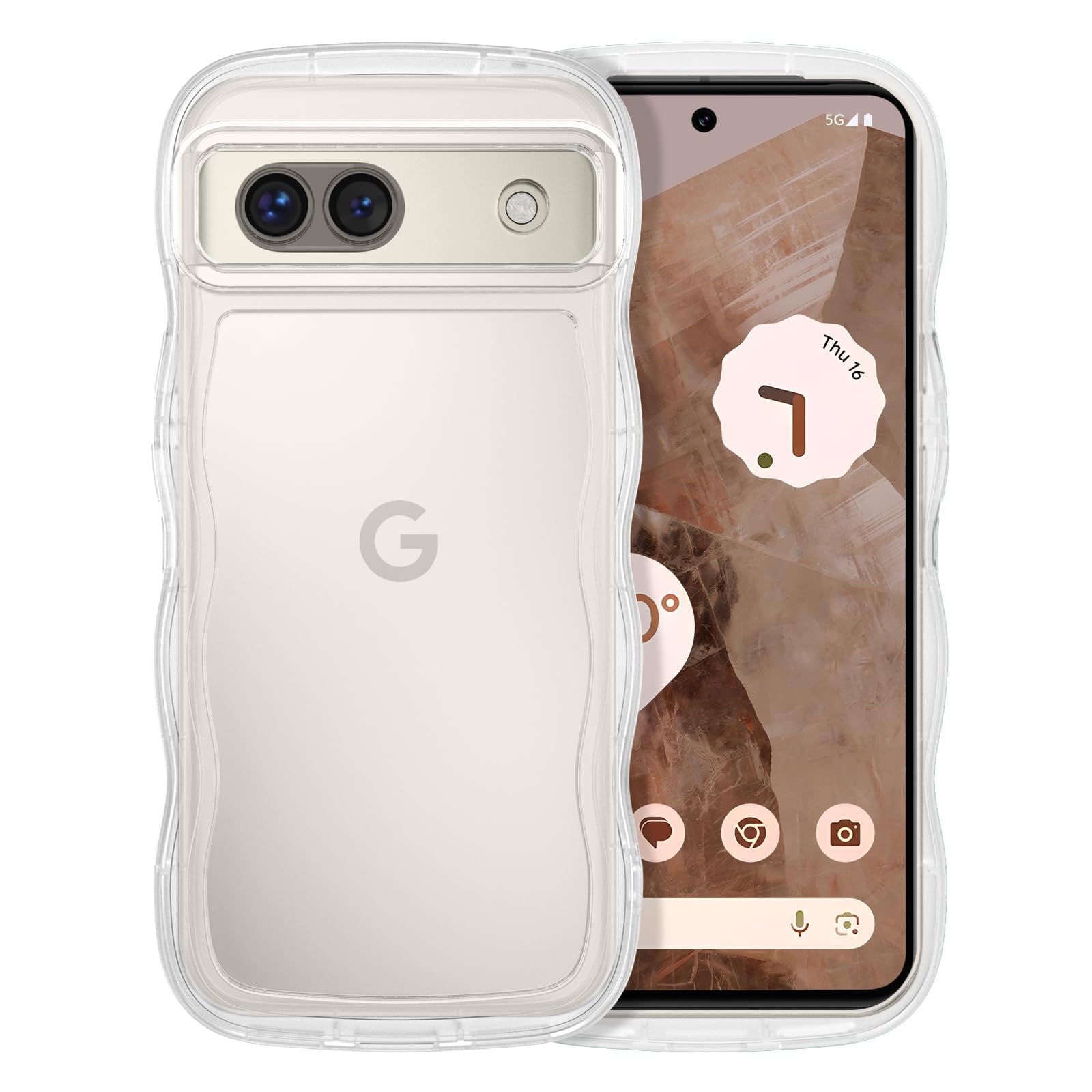 楽天市場】GUAGUA Google Pixel 8A ケース クリア ウェーブ ピクセル
