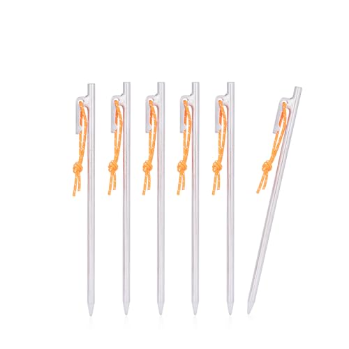 楽天市場】Voyage チタンペグ ソリッドステーク 焼き色 反射ロープ付き