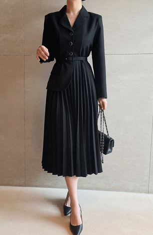 プリーツ ワンピース 顔合わせ ジャケット風 スーツ 母親 フォーマル お宮参り オフィス 七五三 結納 服装 ママ ドレス ウエストゴム プリーツ ワンピース 顔合わせ ジャケット風 スーツ 母親 フォーマル お宮参り オフィス 七五三 結納 服装 ママ ドレス ウエストゴム