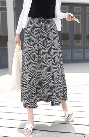 パタン マキシスカート 韓国 ストリング ファッション スカート ロング丈 ロングスカート リゾート ウエストゴム