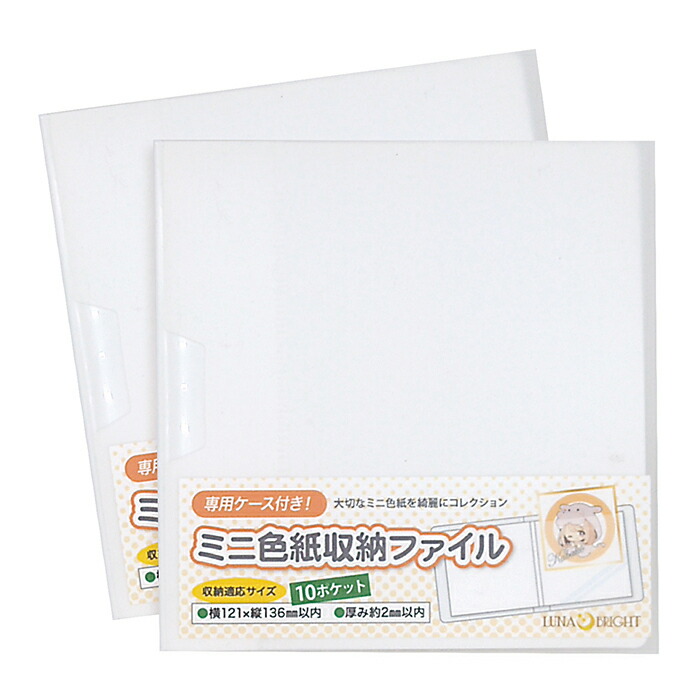 楽天市場】ハピラ コレサポ 色紙ケース 大 1枚入 272×242mm