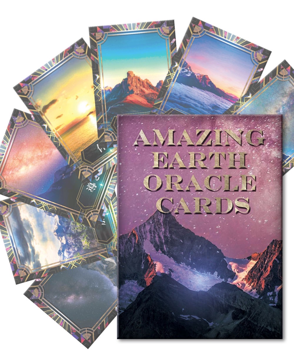 【初心者向け日本語ブックレット付】アメージングアースオラクルカード Amazing Earth Oracle Card【国内正規品】オラクルカード 初心者 カード 神秘的