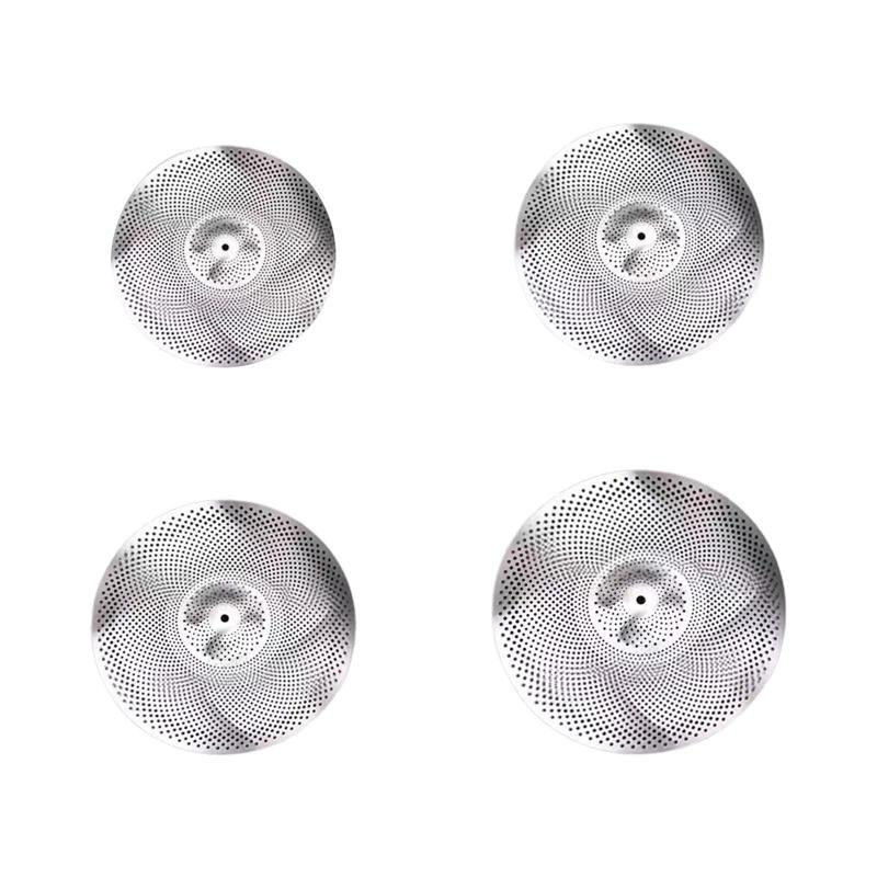 シンバル.低音量練習シンバル.ドラム シンバル アクセサリー.軽量ドラマー練習シンバル