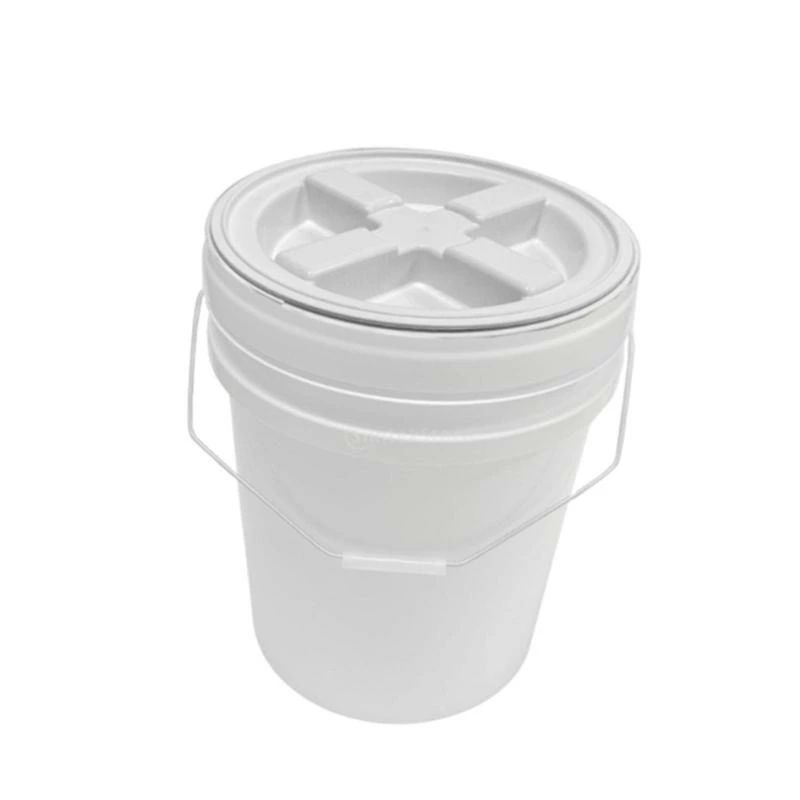 スタッキング可能 多機能 バレルバケツ 食品容器 キャンプ 車 バケツ 家庭用 18L ショップ スクリュー蓋付き