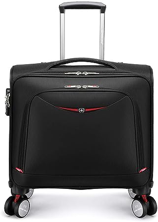 旅行用 旅行18インチ ビジネス ナイロン 防水 ソフトキャリーケース 盗難防止 4輪騒音軽減キャスター 出張 ダイヤルロック付き キャリーバッグ 機内持ち込み可 最大容量36Lまで 2KG