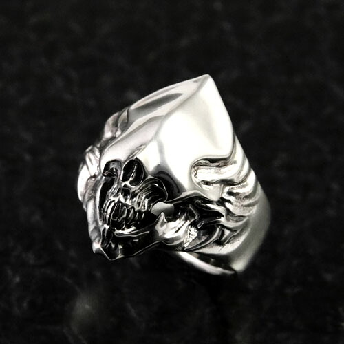 STRANGE FREAK DESIGNS[ミニアエロウスト](しろがね色付属品/しろがね色925/Silver925/ストレンジフリークデザインス/同盟罷業フリ/輪っか/指環/メンズ/ユニ一発やる/スカル/)