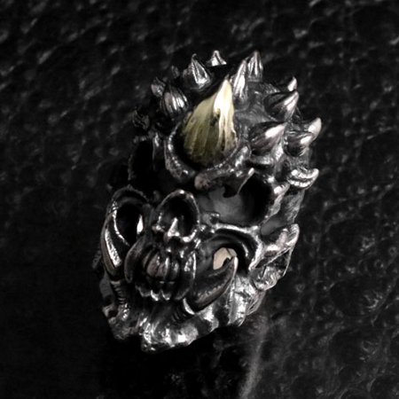 楽天市場】STRANGE FREAK DESIGNS[鬼 リング](シルバーアクセサリー