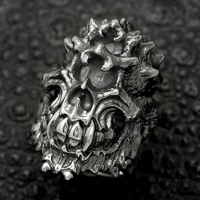 超歓迎 楽天市場 Strange Freak Designs トロル フルフェイス リング シルバーアクセサリー シルバー925 Silver925 ストレンジフリークデザインス ストフリ リング 指輪 メンズ ユニセックス スカル Lunatic Nights 海外輸入 Spectreaircraft Com