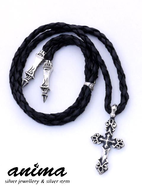 anima exists in all creation　[ファイブクロス]　(シルバーアクセサリー/シルバー925/Silver925/アニマ/ペンダント/ネックレス/メンズ/クロス/十字架/ロザリオ/)｜Lunatic Nights