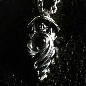 STRANGE FREAK DESIGNS[魔女](シルバーアクセサリー/シルバー925/Silver925/ストレンジフリークデザインス/ストフリ/ペンダント/ネックレス/メンズ/レディース/ユニセックス/スカル/)｜Lunatic Nights