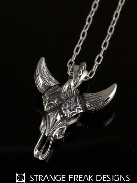 STRANGE FREAK DESIGNS[タウエレト](シルバーアクセサリー/シルバー925/Silver925/ストレンジフリークデザインス/ストフリ/ペンダント/ネックレス/メンズ/ユニセックス/スカル)｜Lunatic Nights