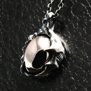 STRANGE FREAK DESIGNS[ムシュフシュ](シルバーアクセサリー/シルバー925/Silver925/ストレンジフリークデザインス/ストフリ/ペンダント/ネックレス/メンズ/レディース/ユニセックス/ピンクスカル)｜Lunatic Nights