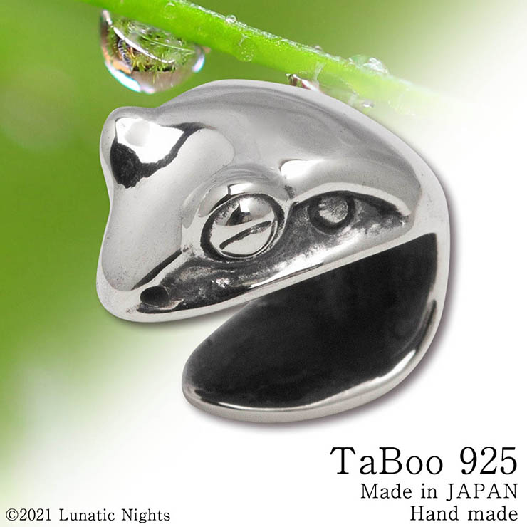 TaBoo925[蛙頭 イヤーカフ]　（シルバーアクセサリー/silver925/レディース/ユニセックス/ピアス/カエル/かえる/イヤリング/イヤカフ）a｜Lunatic Nights