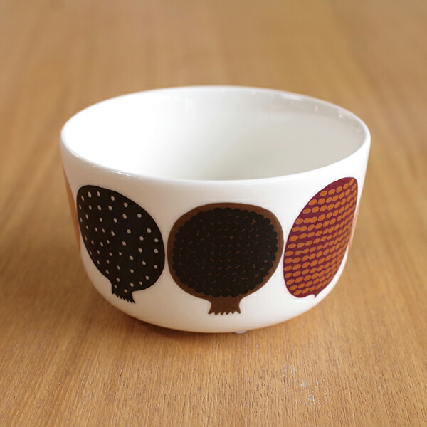 楽天市場 数量限定 Marimekko マリメッコ ボウル 食器 Kompotti コンポッティ ブラウン 1個単位での販売 北欧雑貨 北欧 雑貨 フィンランドブランド おしゃれ かわいい プレゼント 北欧生地雑貨lune Deau楽天市場店
