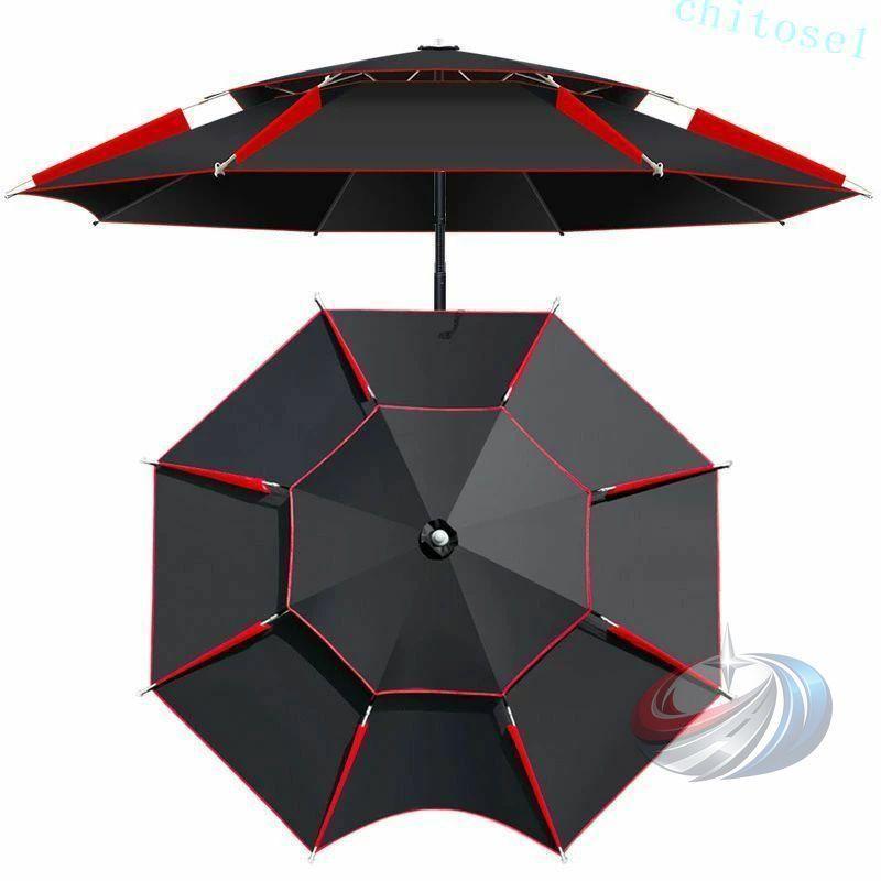 フィッシングパラソル御釣り傘日がさ アウトドア備品日おおい ゴルフ手押し車 ガーデンパラソルゾンチーコウモリ傘 日おおい 雨合羽 断熱 360°回転させる 角度合わせる チルト役立つこと付