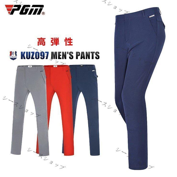 ロングズボン ストレッチ ゴルフパンツ ズボン ゴルフウェア メンズ 美脚 パン ツ コットン アウトドアパンツ ボトムス ロングパンツ 通気性
