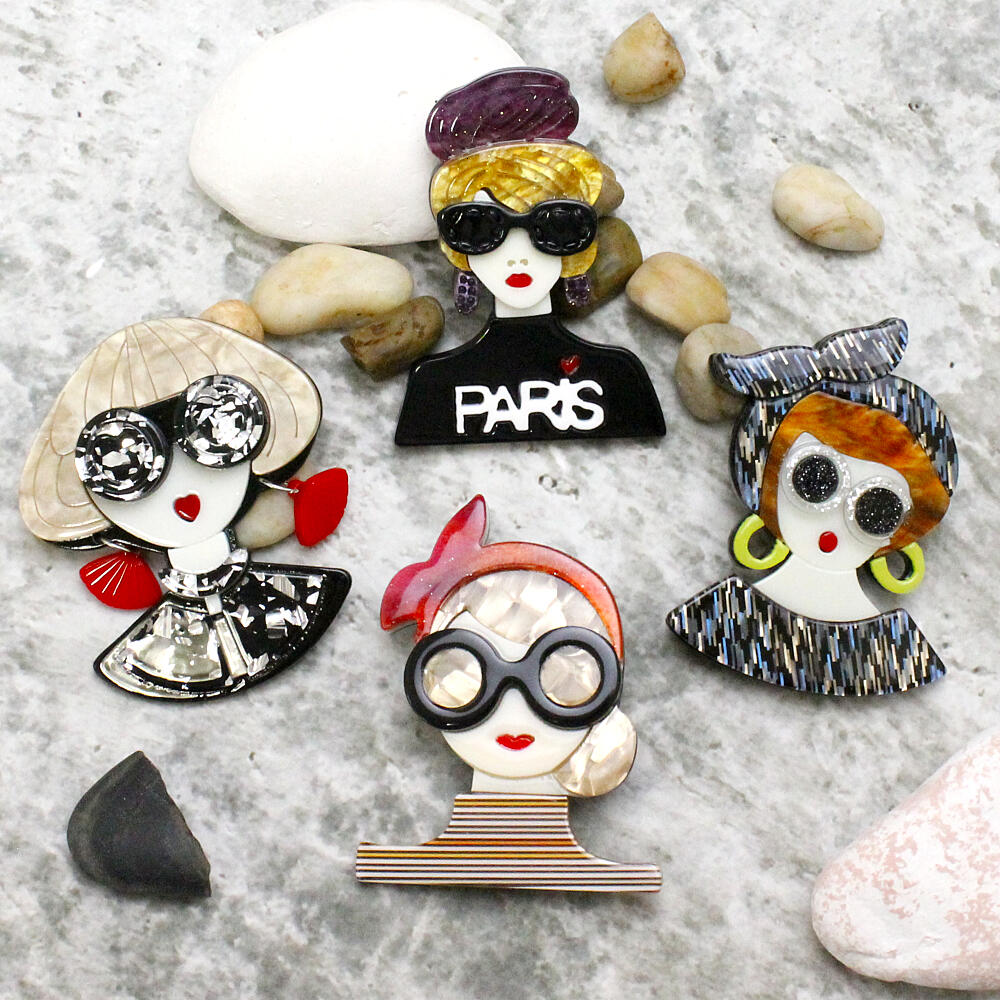 ちろぴの　アクセサリー　グッズ　まとめ売り　ブローチ　ストラップ　サングラス 楽天市場】HAPPY FACE WithYou EMMA ブローチ サングラス LADY