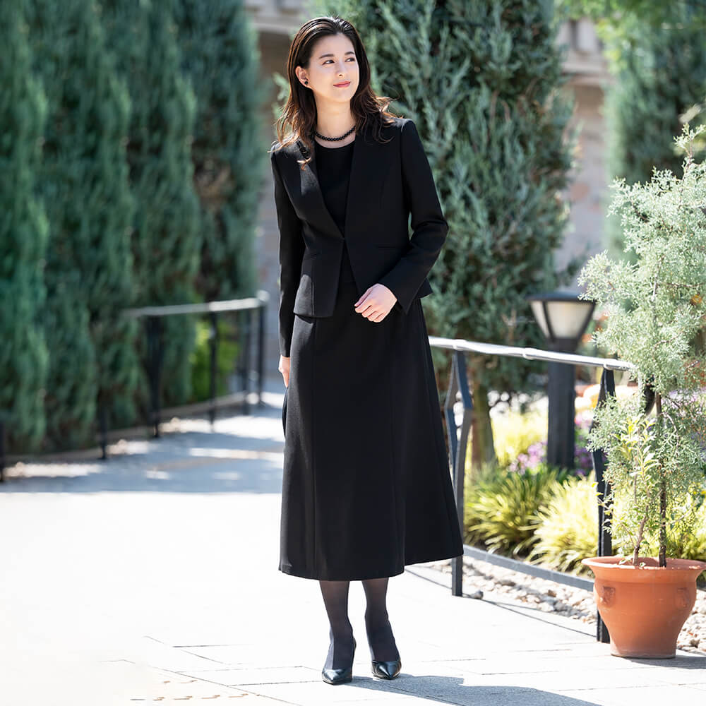 ブラックフォーマル ワンピース ロング 喪服 喪服 レディース ワンピーススーツ 喪服 レディース 洗える ロング 洗える スーツ ワンピース あす楽 ブラックフォーマル スーツ M L Ll 3l 送料無料 Lurco