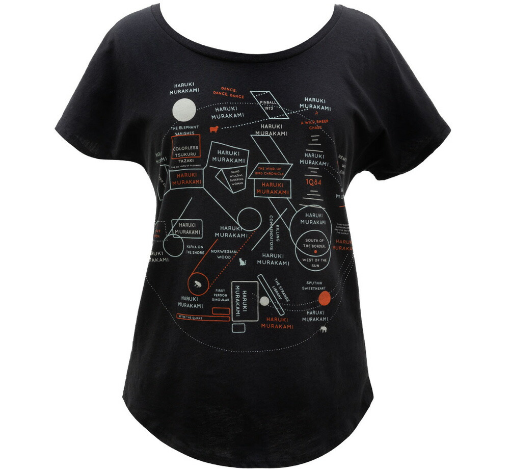 [Out of Print] 村上春樹 / 海辺のカフカ Womens Tee (Indigo) - [アウト・オブ・プリント] 村上春樹 Tシャツ 楽天市場】[Out of Print] 村上春樹 / 海辺のカフカ Tee (Indigo