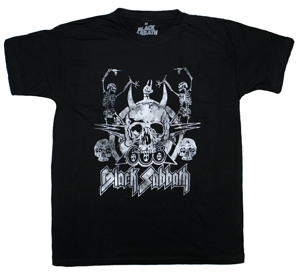 楽天市場】ロックTシャツ バンドTシャツ Black Sabbath ブラック